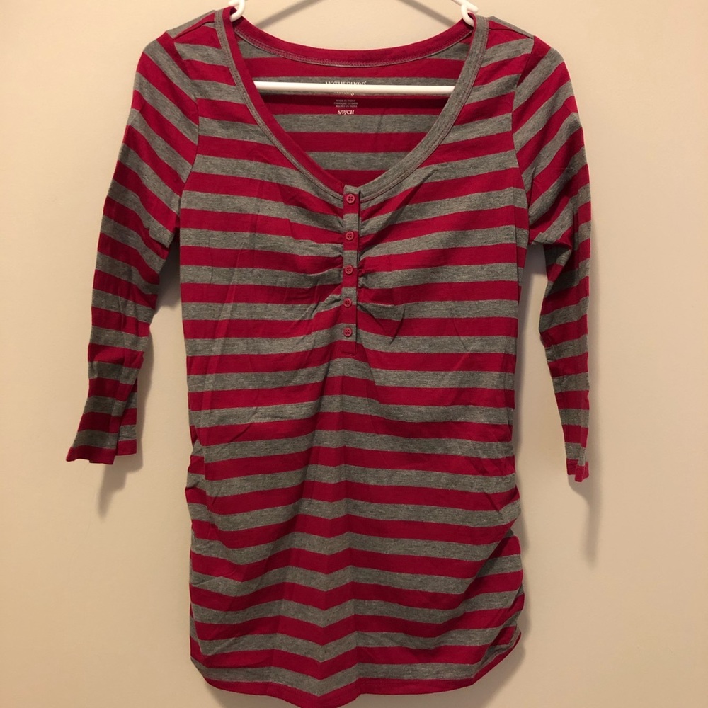 Motherhood Maternity Nursing Shirt
